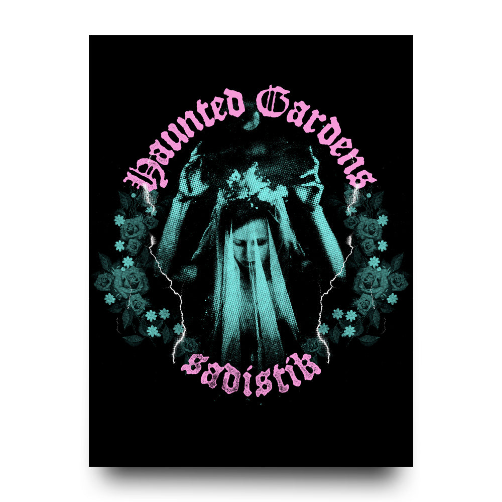 Haunted Gardens 18x24" Poster