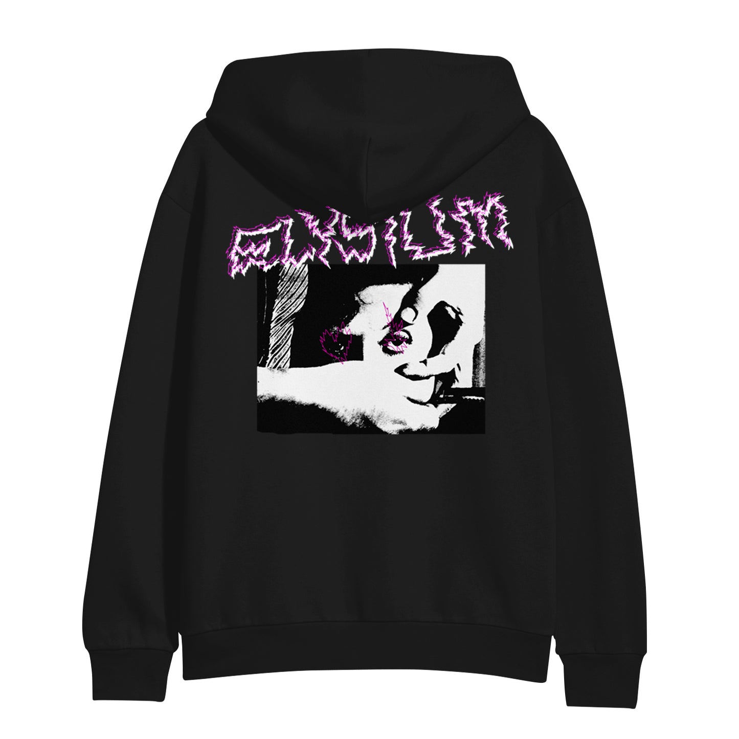 Elysium Black Hoodie