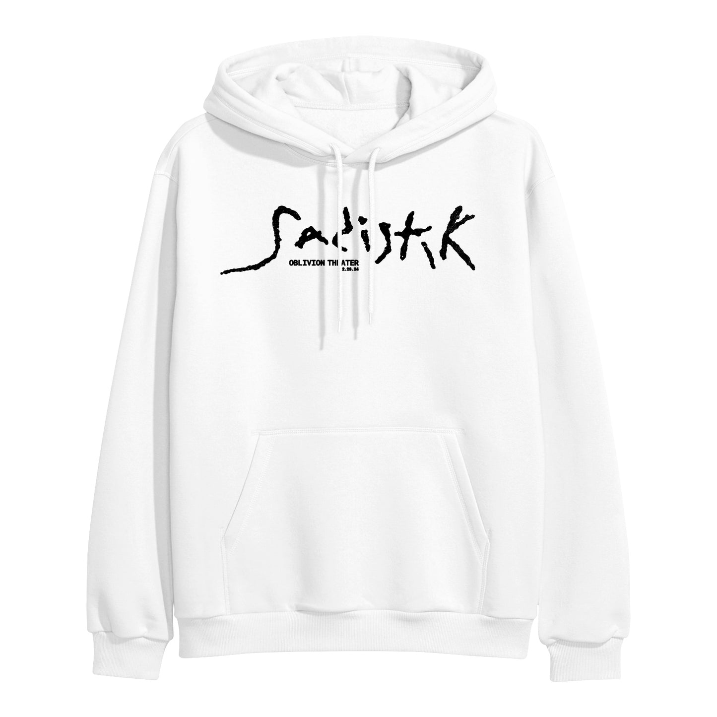 Oblivion Theater White Hoodie