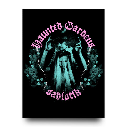 Haunted Gardens 18x24" Poster