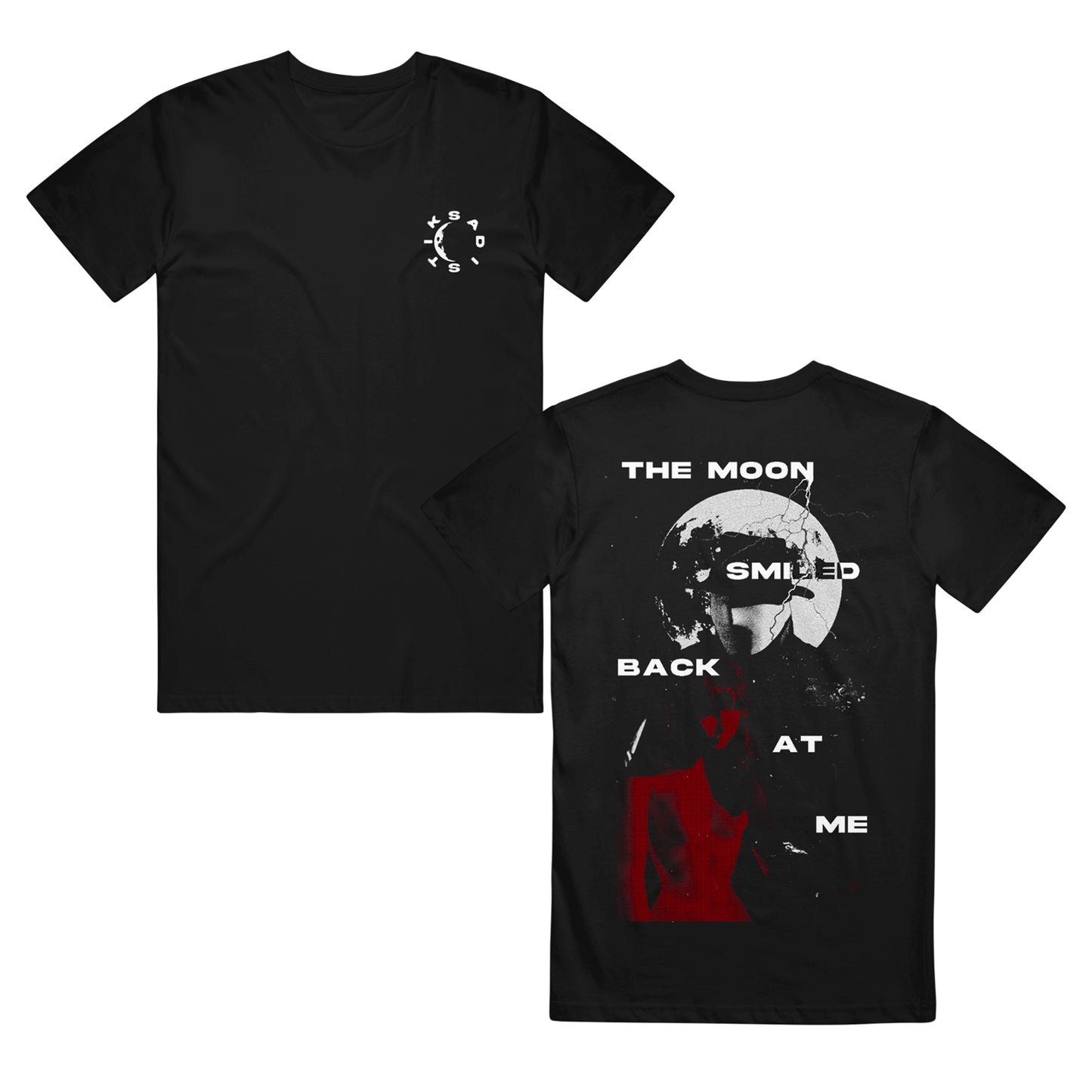 Moon Black T-Shirt