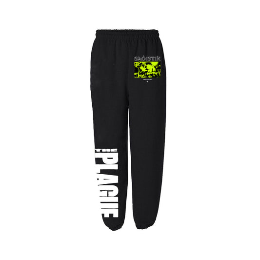 Plague Black Sweatpants