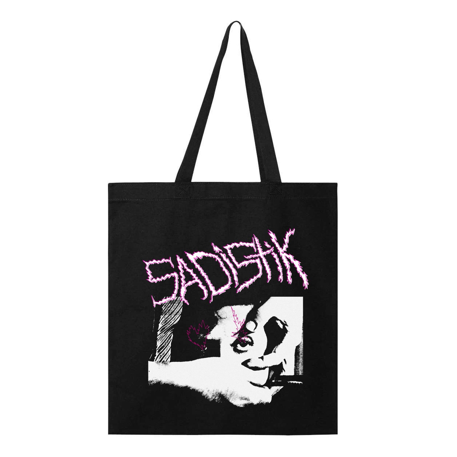 sadistik Elysium - Black Tote Bag