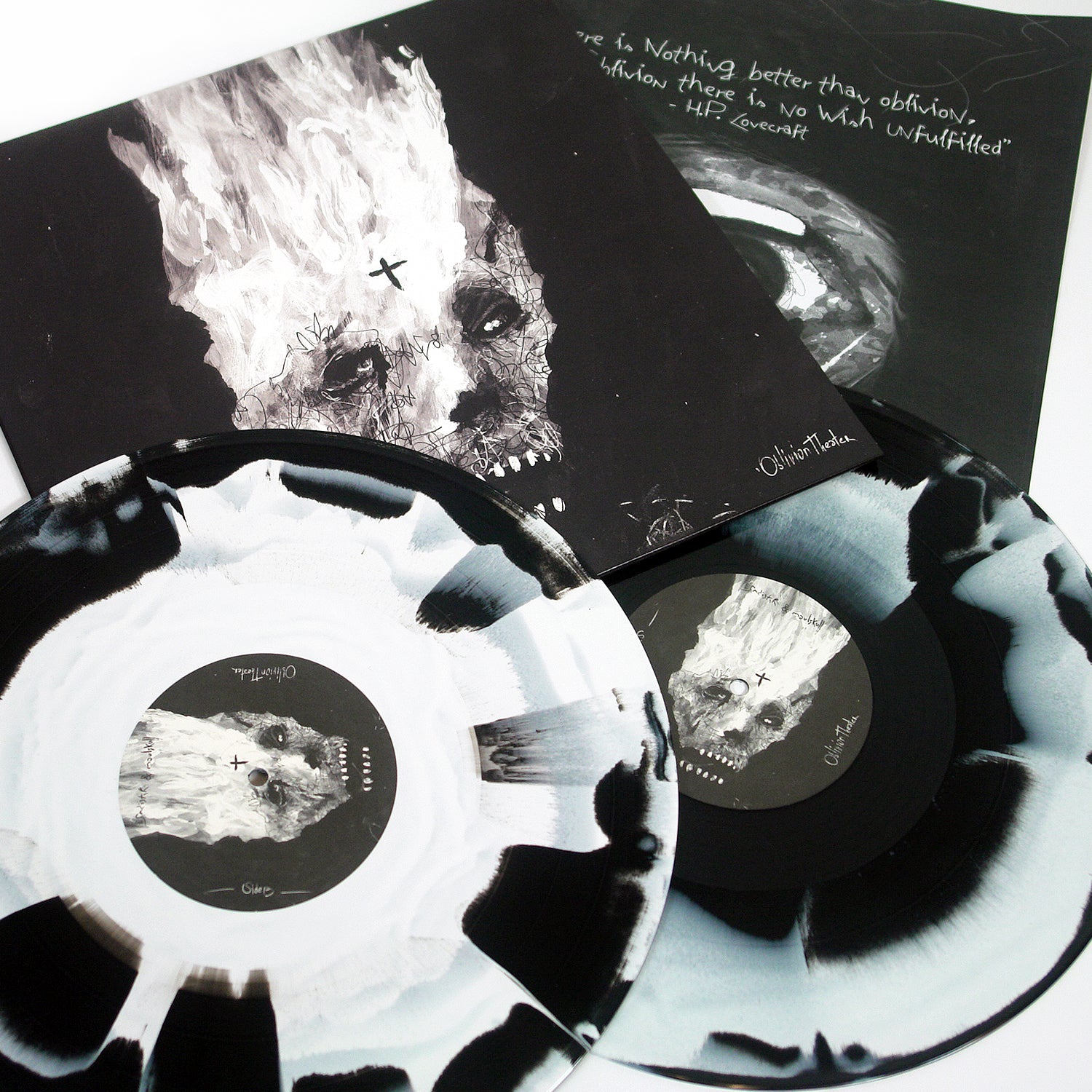 sadistik Oblivion Theater Black/White Smash Vinyl records