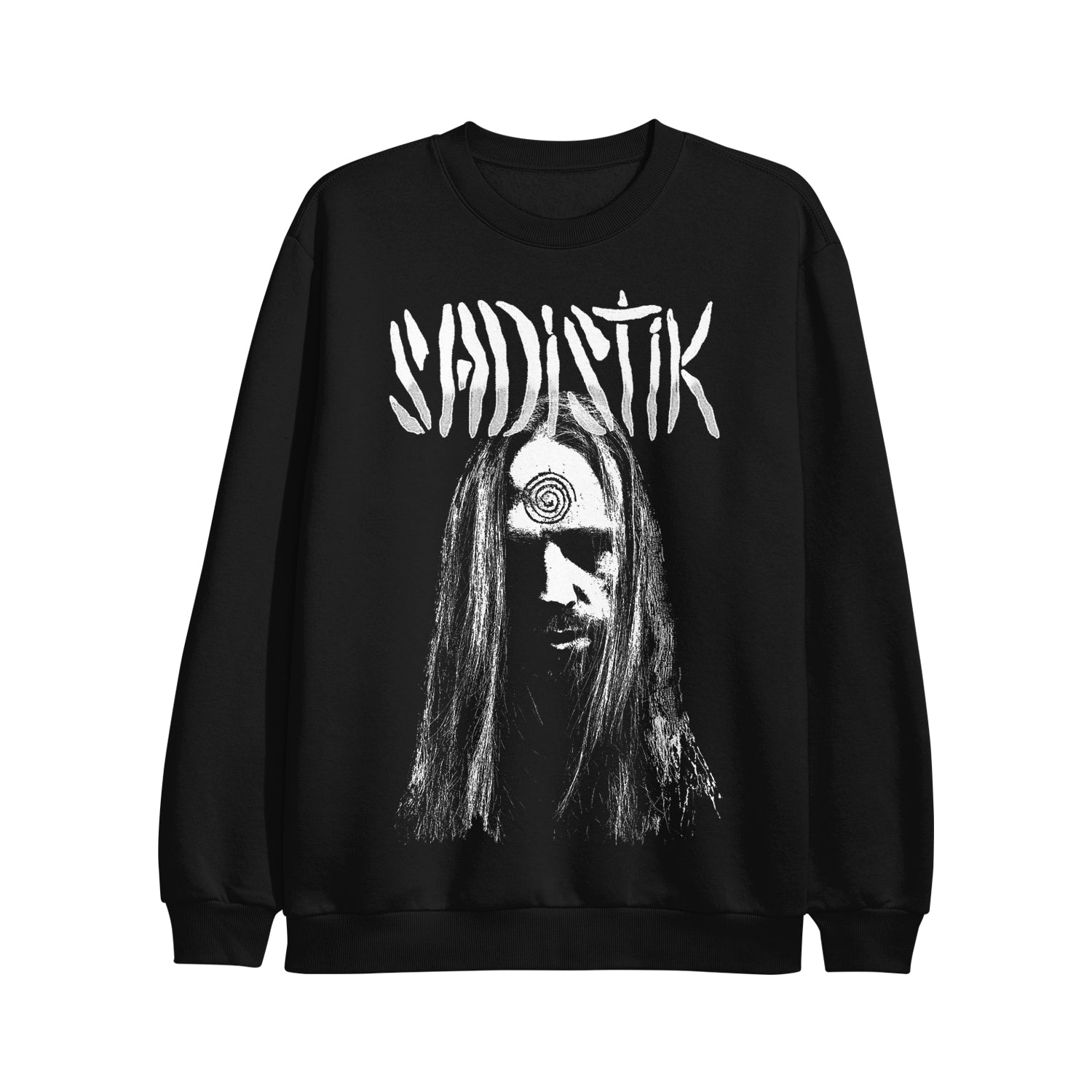 sadistik Samsara - Black Crewneck front 